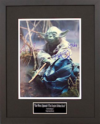 Autographed Star Wars Memorabilia