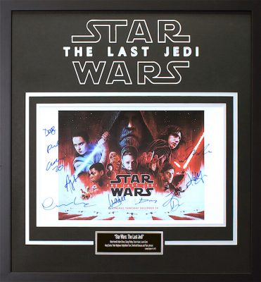 autographed star wars memorabilia