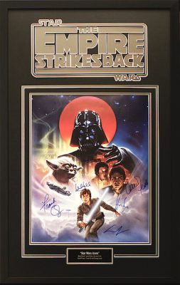 Charity Auction Items -Autographed Star Wars Memorabilia