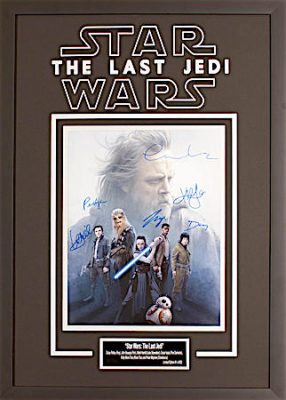 Autographed Star Wars Memorabilia
