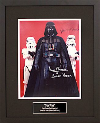 Autographed Star Wars Memorabilia