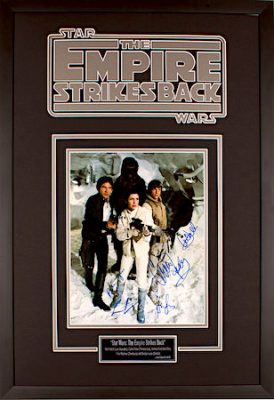 signed star wars memorabilia