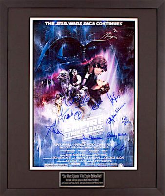 Autographed Star Wars Memorabilia