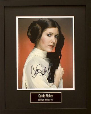 Charity Auction Items -Autographed Star Wars Memorabilia