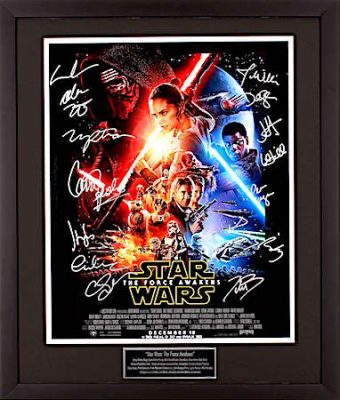 Autographed Star Wars Memorabilia