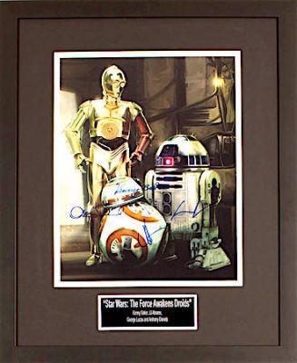 Autographed Star Wars Memorabilia