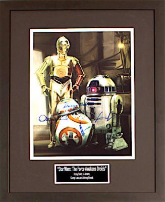 Autographed Star Wars Memorabilia