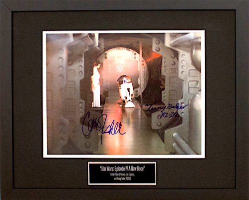 Autographed Star Wars Memorabilia