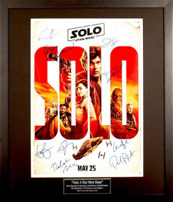 Charity Auction Items -Autographed Star Wars Memorabilia