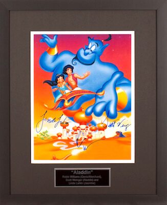 Charity Auction Items - Autographed Animation Art - Alladin