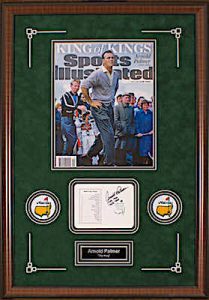 Charity Auction Items - Arnold Palmer King Of Kings -Autographed Sports Memorabilia