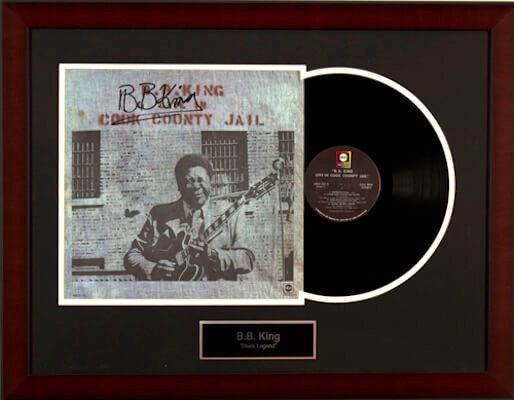 Charity Auction Items - Autographed Record Albums - BB King