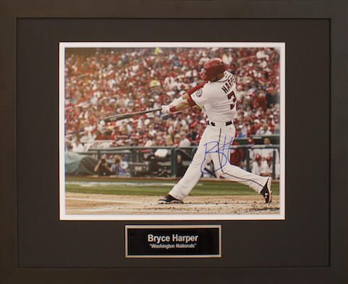 Charity Auction Items -Autographed Sports Memorabilia - BRYCE HARPER