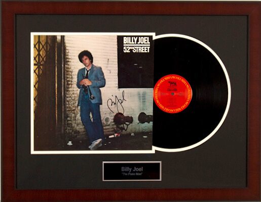 Charity Auction Items - Autographed Record Albums - Billy Joel