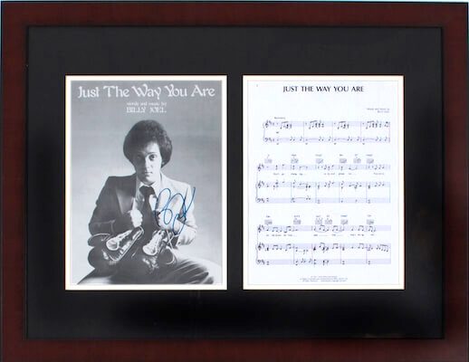 Charity Auction Items - Autographed Sheet Music - Billy Joel