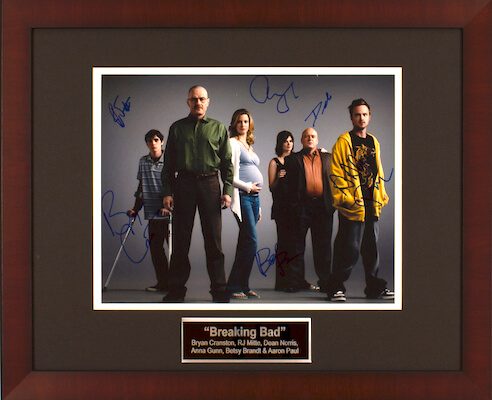 Charity Auction Items - Autographed Celebrity Photos - Breaking Bad