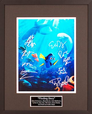 Charity Auction Items - Autographed Animation Art - Finding Dory