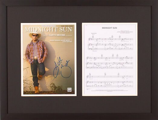 Charity Auction Items - Autographed Sheet Music - Garth Brooks