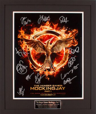 Charity Auction Items - Autographed 16×20 Movie Posters - Hunger Games