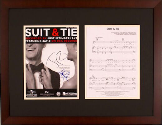 Charity Auction Items - Autographed Sheet Music - JT