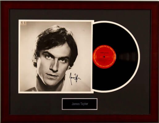 Charity Auction Items - Autographed Record Albums - James Taylor