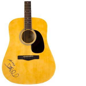 Charity Auction Items - Autographed Guitars -Jimmy Buffet Guitar