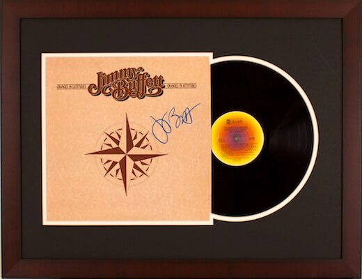 Charity Auction Items - Autographed Record Albums - Jimmy Buffett