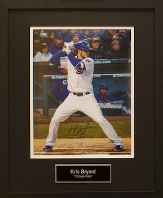 Charity Auction Items -Autographed Sports Memorabilia - KRIS BRYANT