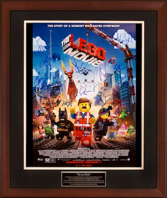 Charity Auction Items - Autographed Animation Art - Lego Movie