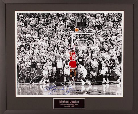 Charity Auction Items - Autographed Sports Memorabilia - Michael Jordan 16x20 Photo