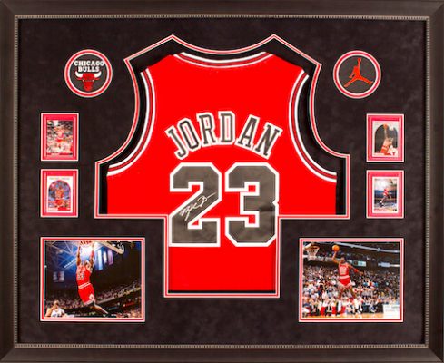 michael jordan signed jersey for sale