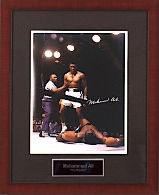 Charity Auction Items - Autographed Sports Memorabilia - Muhammad Ali 11x14