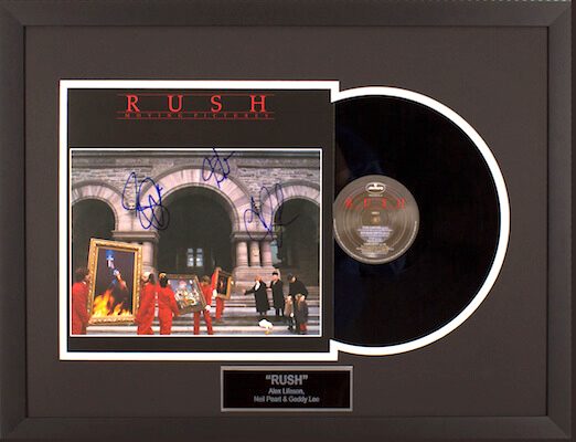 Charity Auction Items - Autographed Record Albums -Rush Record