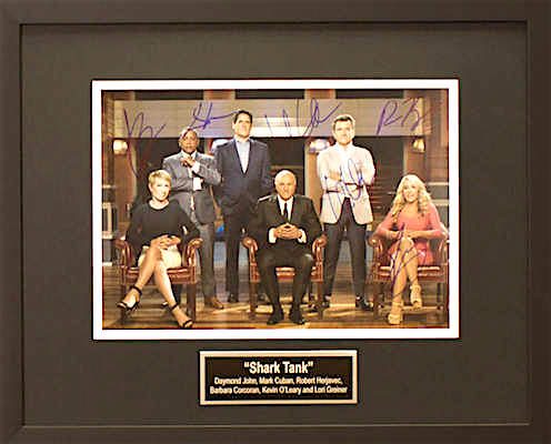 Charity Auction Items - Shark Tank - Autographed 11×14 Celebrity Photos