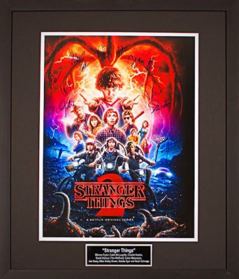Charity Auction Items - Autographed 16×20 Movie Posters - Stranger Things
