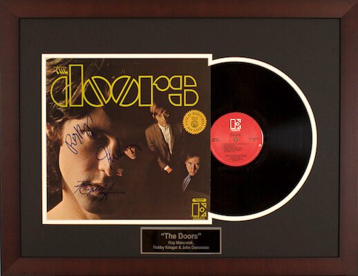 Charity Auction Items - Autographed Record Albums - The Doors