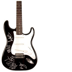 Charity Auction Items - Autographed Guitars -U2 Guitar