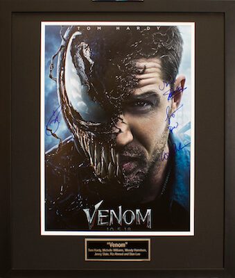 Charity Auction Items - Autographed 16×20 Movie PostersVENOM A