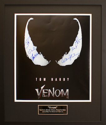 Charity Auction Items - Autographed 16×20 Movie PostersVENOM B