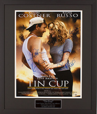 Charity Auction Items - Autographed Celebrity Photos - Tin Cup